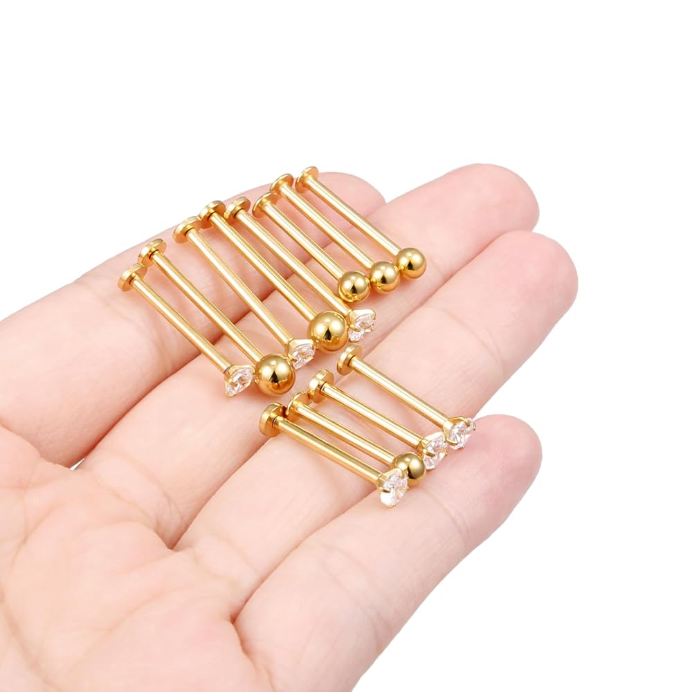 DaughtersJewelry ピアス 14k One touch gloss 14K] One touch gloss - DAUGHTERS JEWELRY
